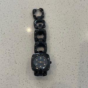 Tissot Women's Odaci-T Dial PVD Square
Watch Black